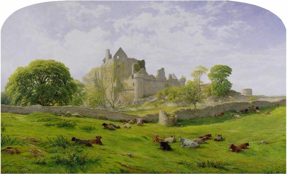 WikiOO.org - Encyclopedia of Fine Arts - Maleri, Artwork Waller Hugh Paton - Craigmillar castle