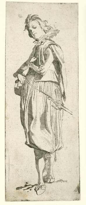 WikiOO.org – 美術百科全書 - 繪畫，作品 Willem Pietersz Buytewech - 意大利贵族