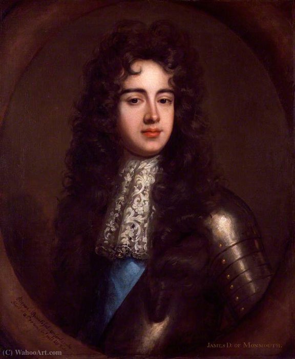 Wikioo.org - The Encyclopedia of Fine Arts - Painting, Artwork by Willem Wissing - James Scott, Duke of Monmouth and Buccleuch