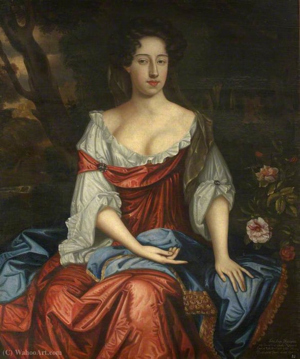 Wikioo.org - The Encyclopedia of Fine Arts - Painting, Artwork by Willem Wissing - Lady anne howard