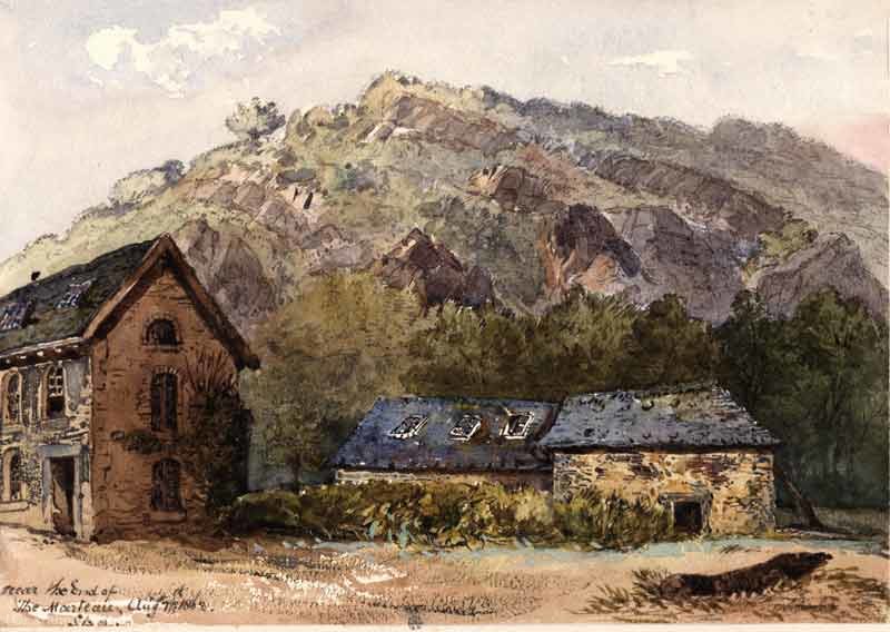 Wikioo.org - The Encyclopedia of Fine Arts - Painting, Artwork by William Collingwood Smith - Near the End of the Marteau - Spa