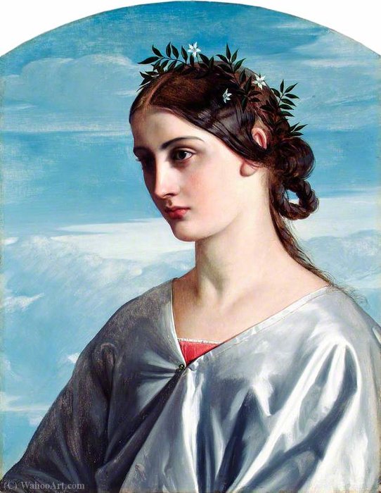 WikiOO.org - Encyclopedia of Fine Arts - Schilderen, Artwork William Dyce - Beatrice