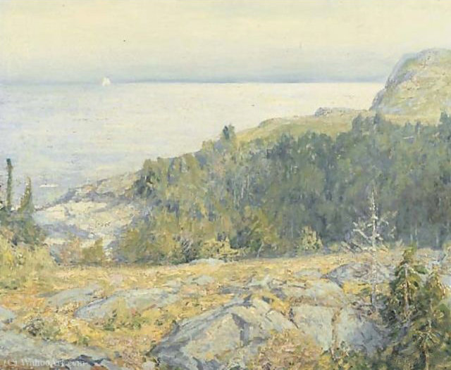 Wikioo.org - The Encyclopedia of Fine Arts - Painting, Artwork by Wilson Henry Irvine - Calm sea