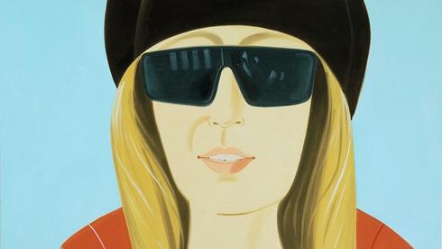 Wikioo.org – La Enciclopedia de las Bellas Artes - Pintura, Obras de arte de Alex Katz - marron oscuro sombrero