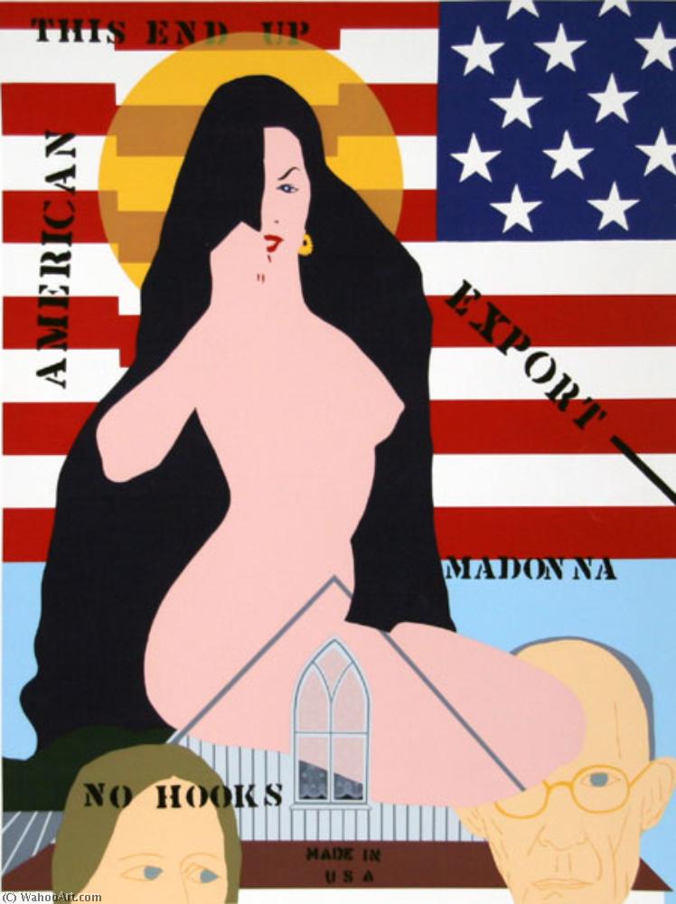 Wikioo.org - The Encyclopedia of Fine Arts - Painting, Artwork by Allan D'arcangelo - American madonna no. - (1)
