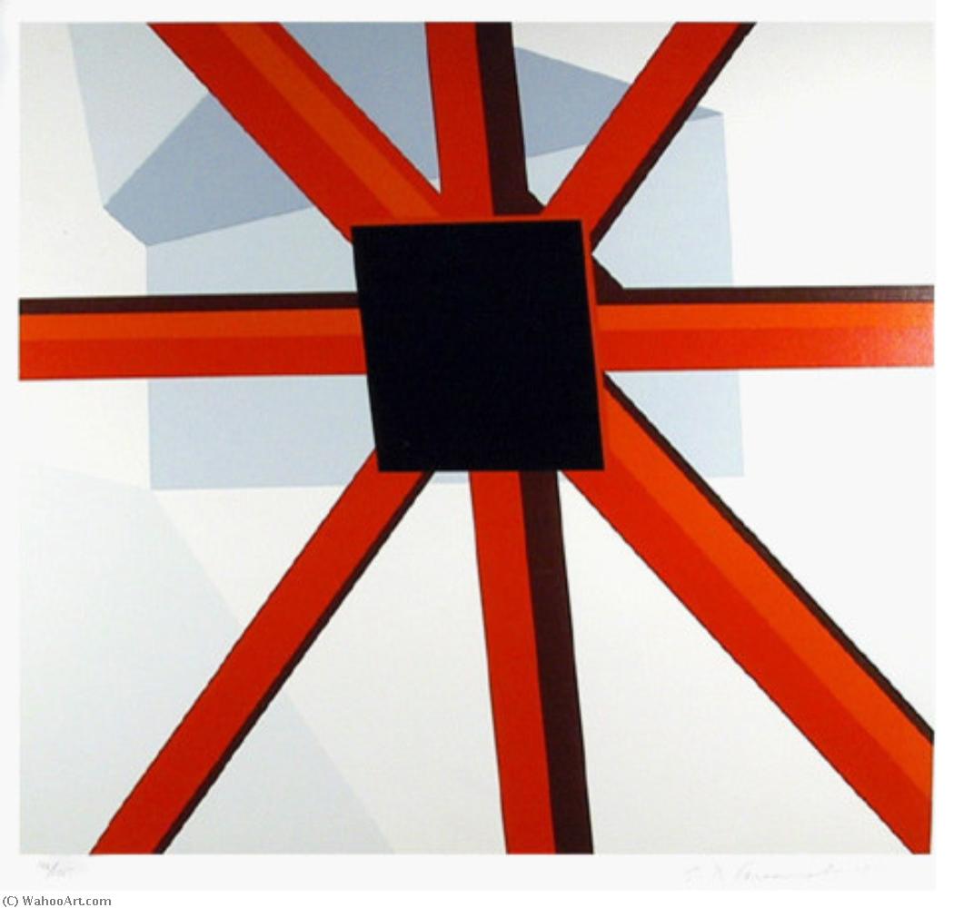 Wikioo.org - The Encyclopedia of Fine Arts - Painting, Artwork by Allan D'arcangelo - Squared star