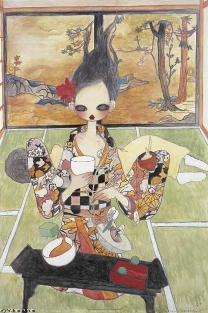 WikiOO.org - Εγκυκλοπαίδεια Καλών Τεχνών - Ζωγραφική, έργα τέχνης Aya Takano - The weightless room