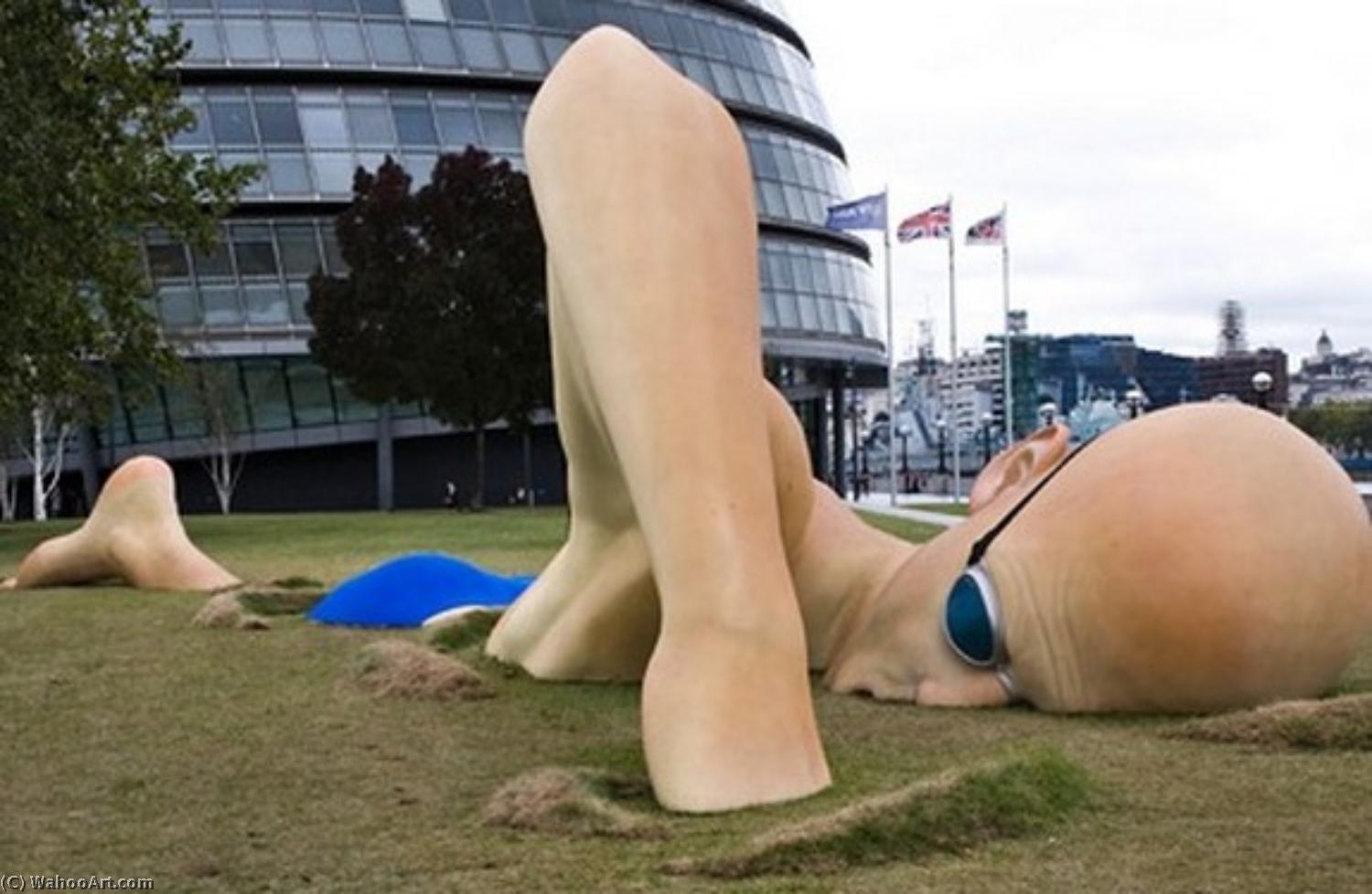 Wikioo.org - The Encyclopedia of Fine Arts - Painting, Artwork by Claes Oldenburg - Giant swimming sculpture