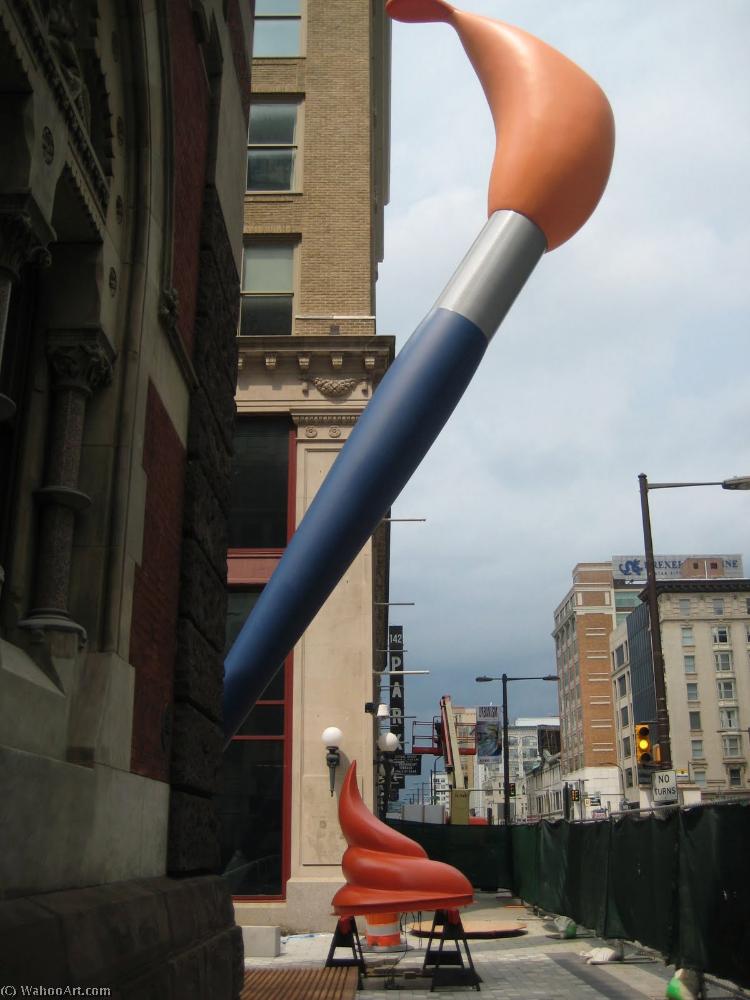 Wikioo.org - The Encyclopedia of Fine Arts - Painting, Artwork by Claes Oldenburg - Paint torch
