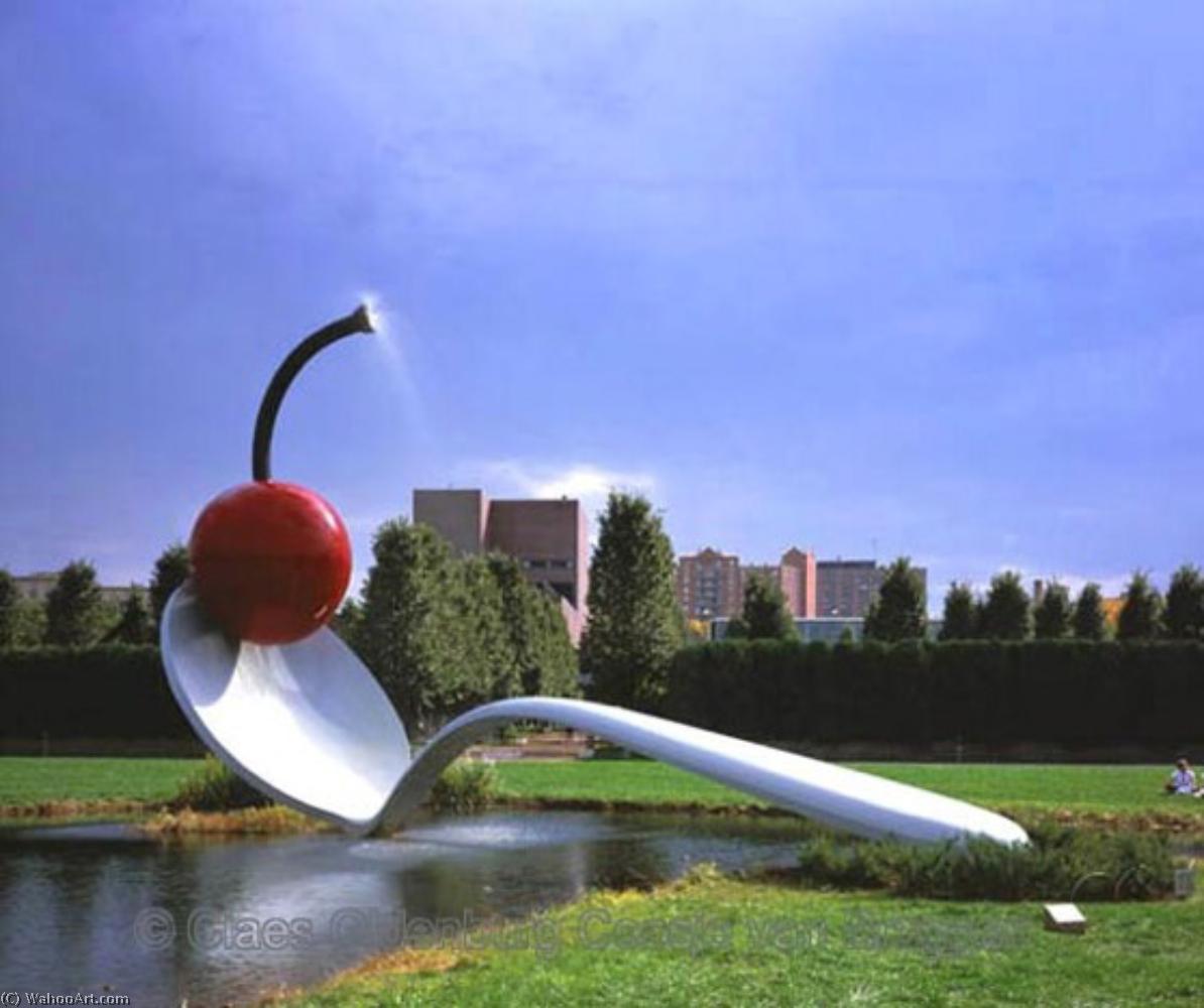 Wikioo.org - The Encyclopedia of Fine Arts - Painting, Artwork by Claes Oldenburg - Spoonbride and Cherry
