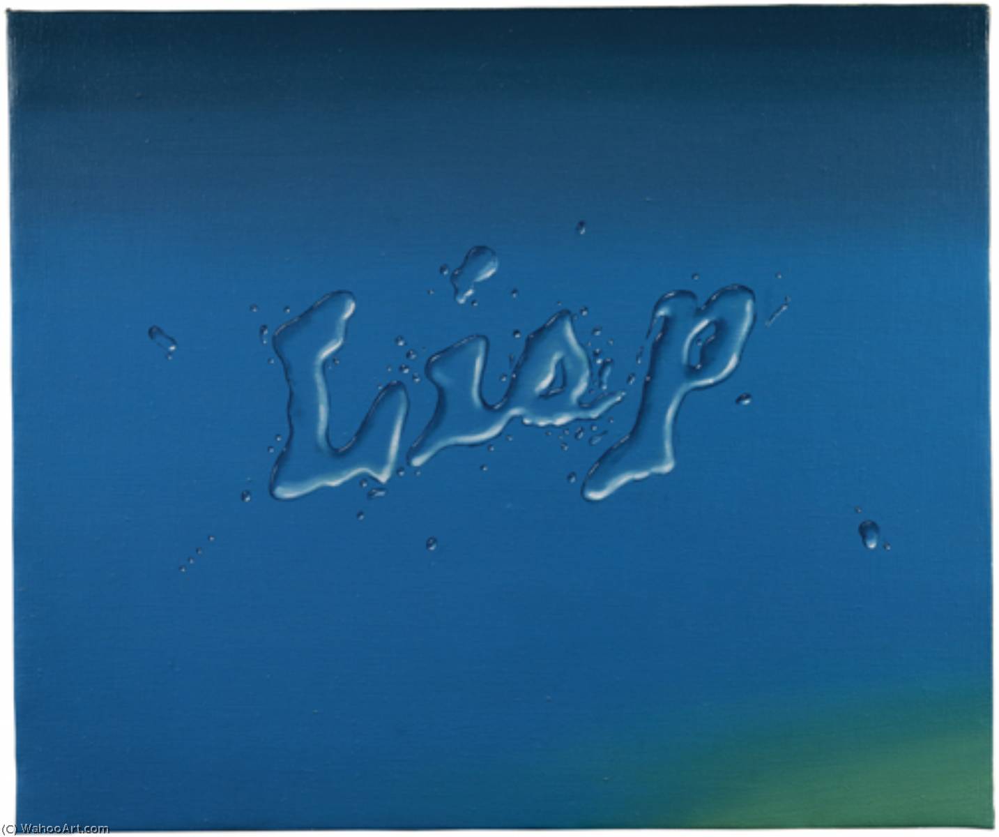 Wikioo.org - The Encyclopedia of Fine Arts - Painting, Artwork by Edward Ruscha - Lisp