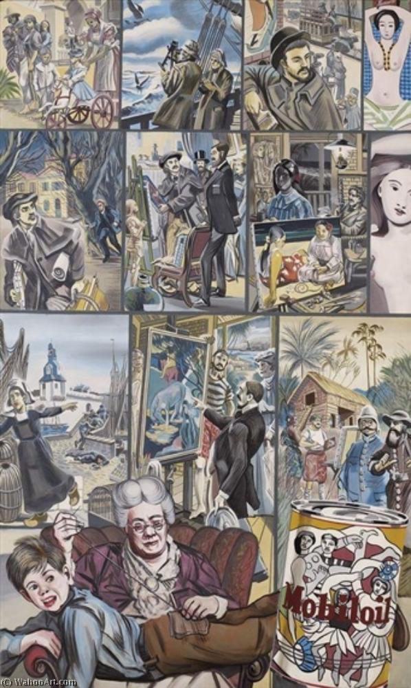 Wikioo.org - Die Enzyklopädie bildender Kunst - Malerei, Kunstwerk von Erro (Guomundur Guomundsson) - Leben gauguin