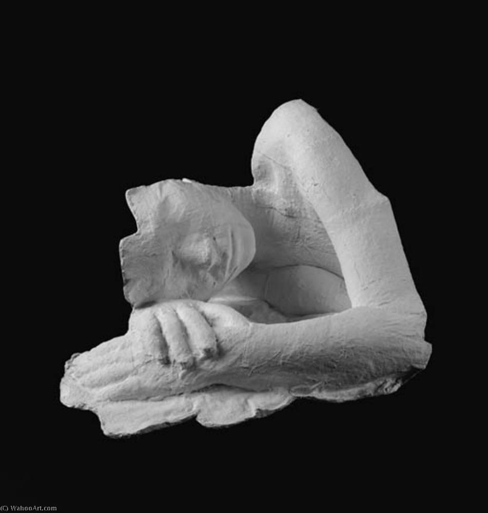 WikiOO.org - Encyclopedia of Fine Arts - Maleri, Artwork George Segal - Girl resting