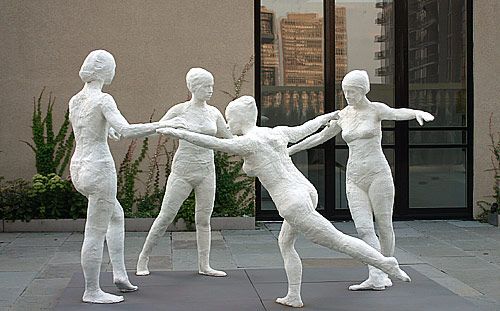 WikiOO.org - Encyclopedia of Fine Arts - Festés, Grafika George Segal - The dancers