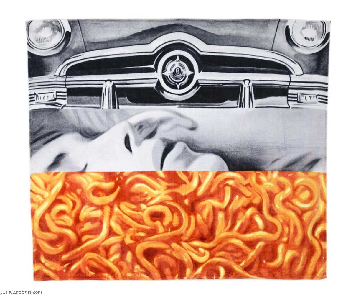 WikiOO.org - Encyclopedia of Fine Arts - Festés, Grafika James Rosenquist - I love you with my ford