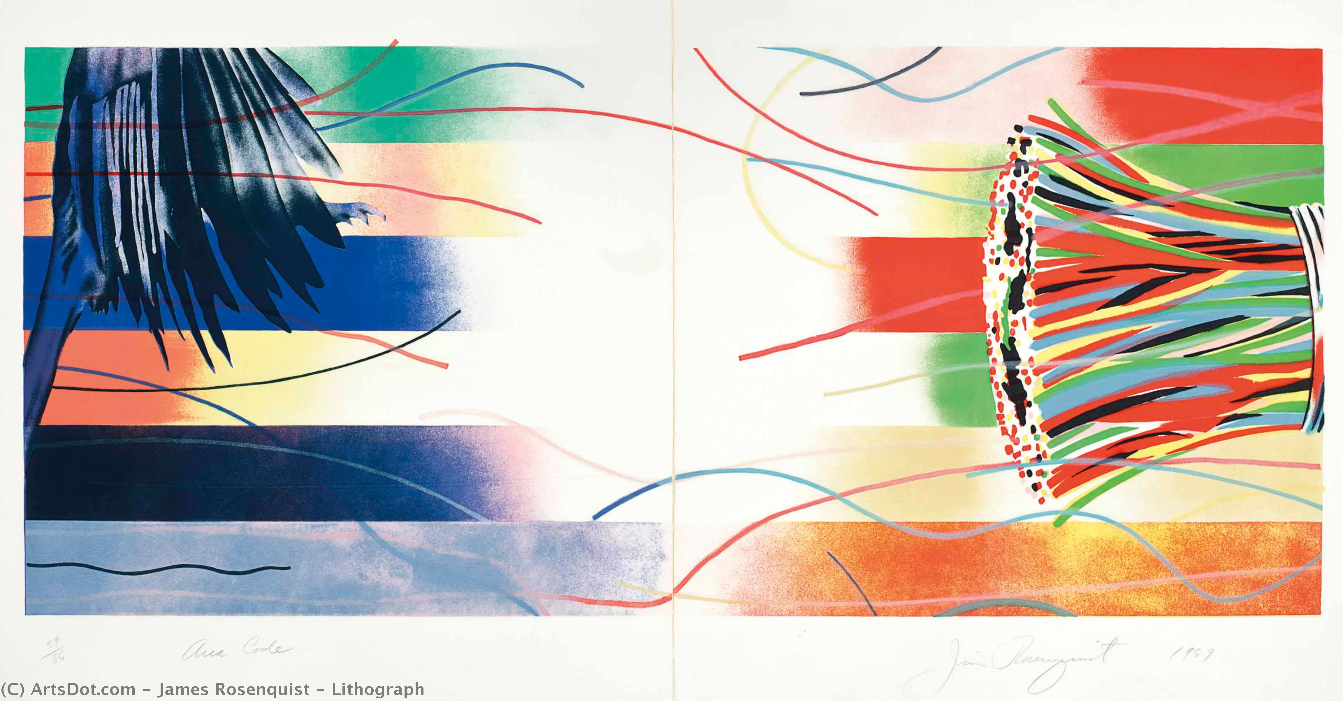 Wikioo.org - The Encyclopedia of Fine Arts - Painting, Artwork by James Rosenquist - Lithograph