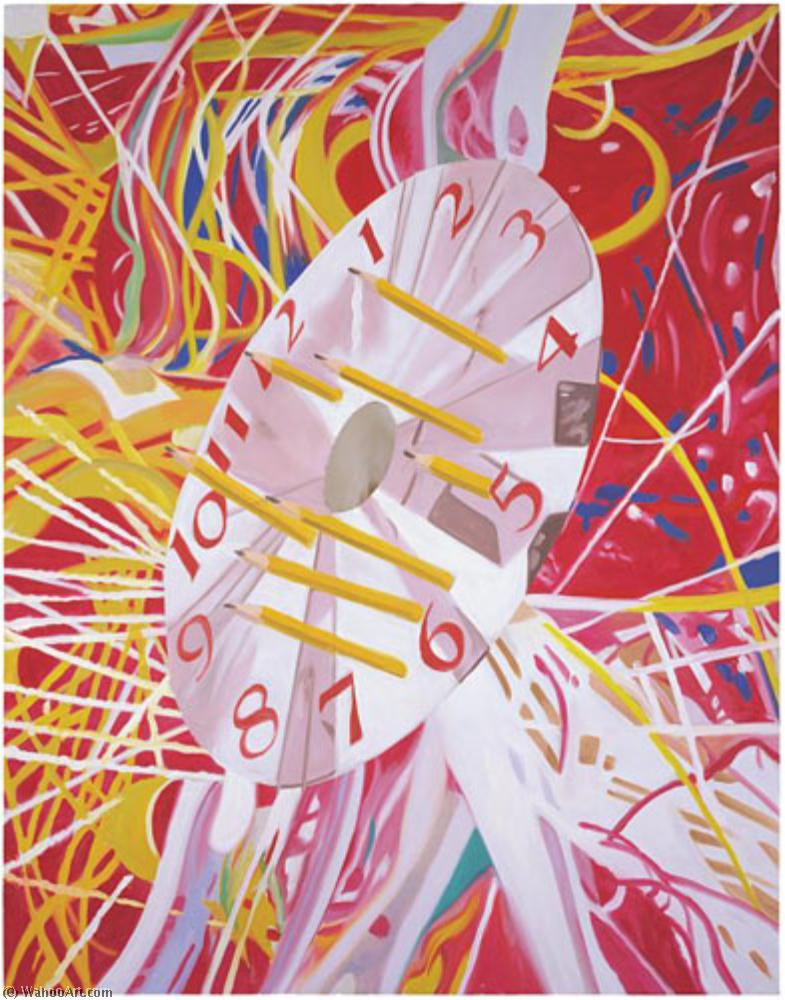 Wikioo.org - The Encyclopedia of Fine Arts - Painting, Artwork by James Rosenquist - Target time blade