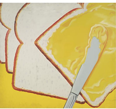 Wikioo.org - The Encyclopedia of Fine Arts - Painting, Artwork by James Rosenquist - White bread