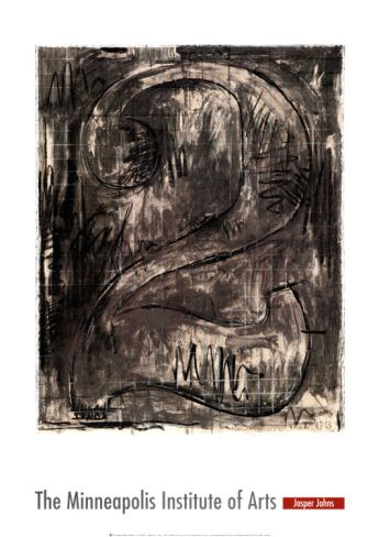 Wikoo.org - موسوعة الفنون الجميلة - اللوحة، العمل الفني Jasper Johns - Figure