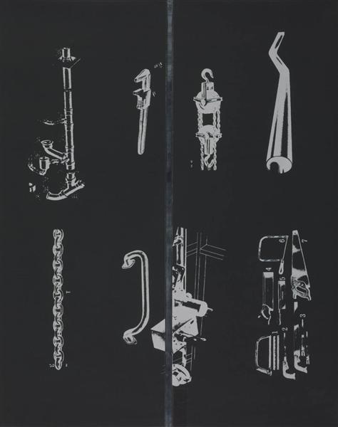 WikiOO.org - Encyclopedia of Fine Arts - Maalaus, taideteos Jim Dine - Tool box