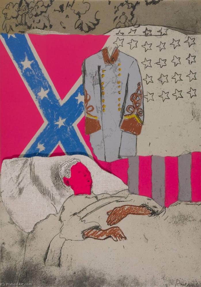 Wikioo.org - สารานุกรมวิจิตรศิลป์ - จิตรกรรม Larry Rivers - Confederate soldier