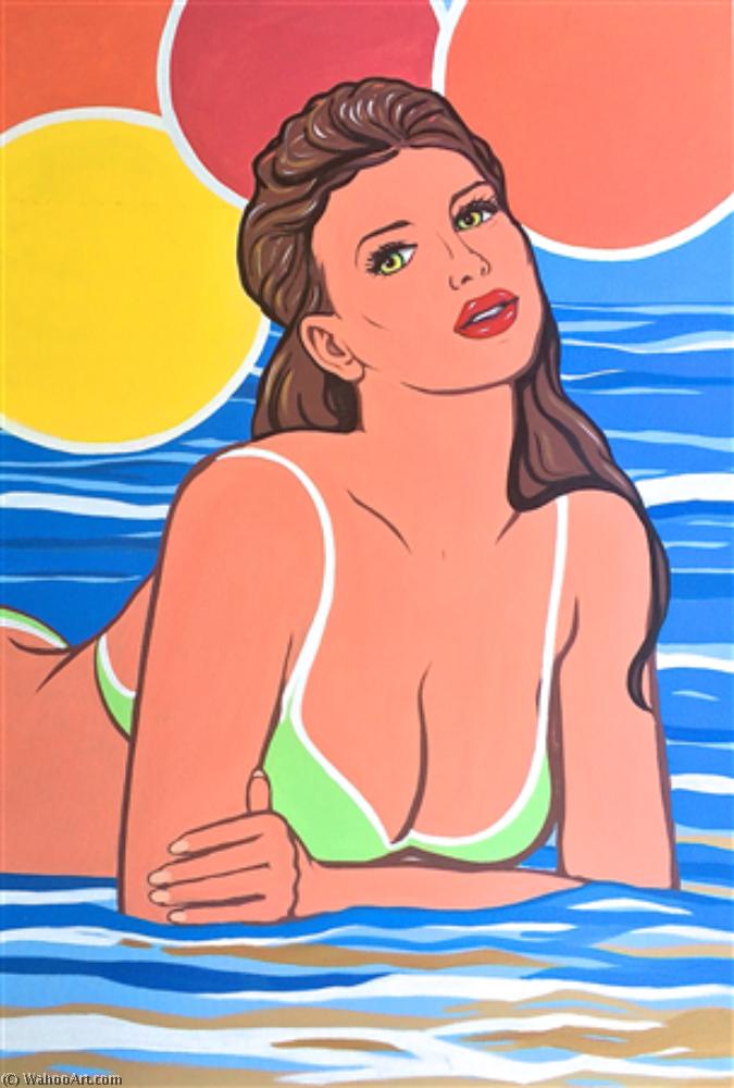 WikiOO.org - Encyclopedia of Fine Arts - Maľba, Artwork Marjorie Strider - Low tide