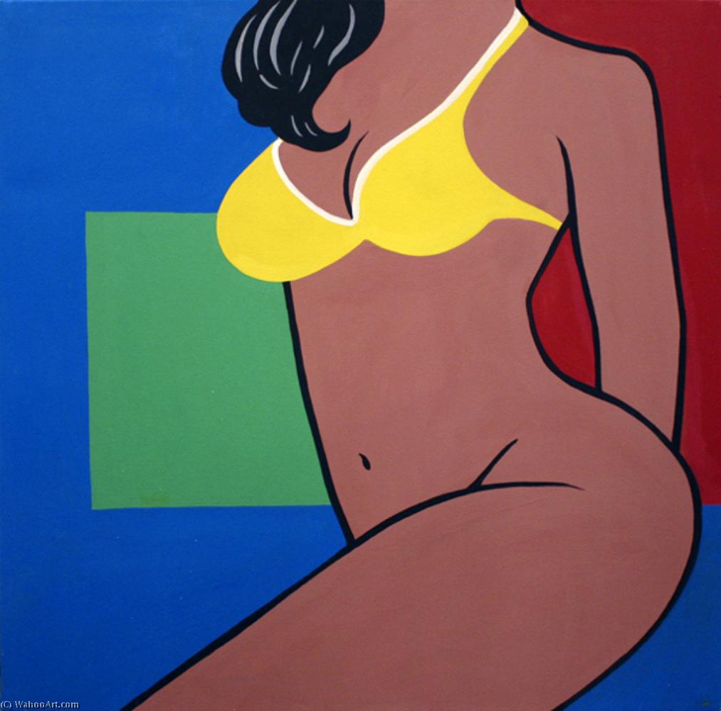 WikiOO.org - Encyclopedia of Fine Arts - Maleri, Artwork Marjorie Strider - Monokini