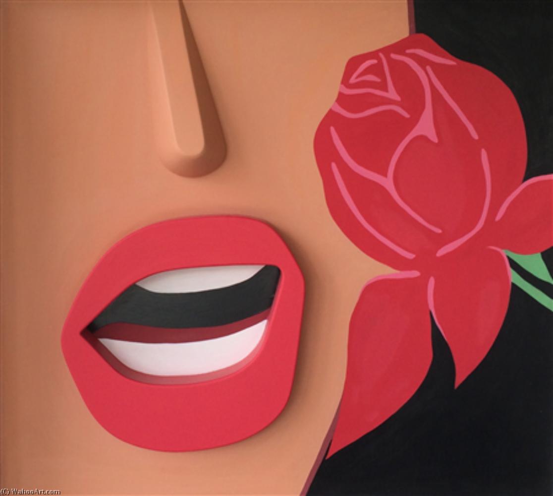 WikiOO.org - Enciclopédia das Belas Artes - Pintura, Arte por Marjorie Strider - Red rose