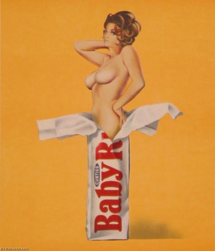 WikiOO.org - Encyclopedia of Fine Arts - Festés, Grafika Mel Ramos - Candy baby ruth