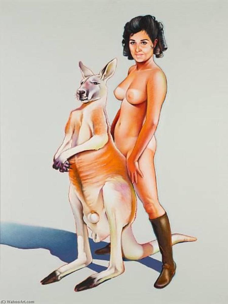 Wikioo.org - The Encyclopedia of Fine Arts - Painting, Artwork by Mel Ramos - Great red kangaroo