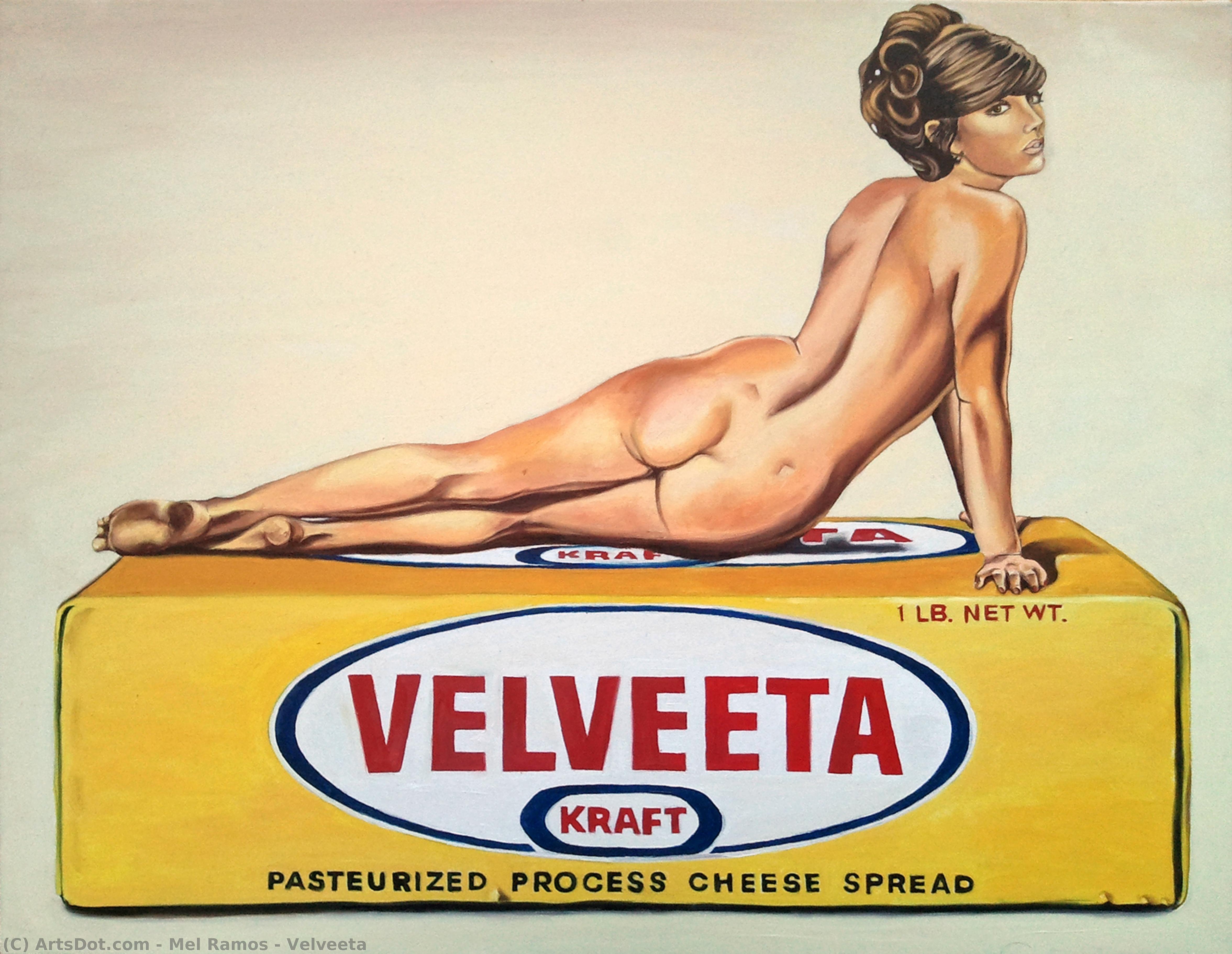 Wikioo.org - The Encyclopedia of Fine Arts - Painting, Artwork by Mel Ramos - Velveeta