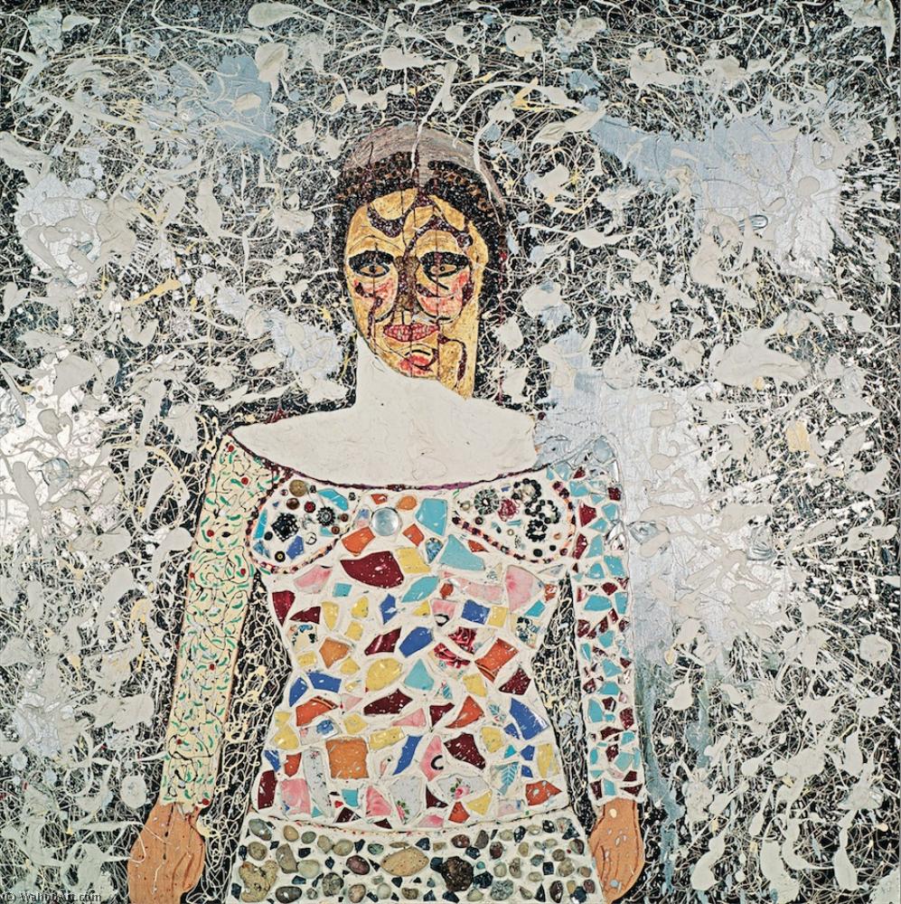 Wikioo.org – L'Encyclopédie des Beaux Arts - Peinture, Oeuvre de Niki De Saint Phalle - autoportrait
