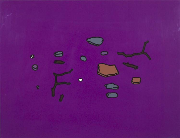 Wikioo.org - The Encyclopedia of Fine Arts - Painting, Artwork by Patrick Caulfield - Found objects