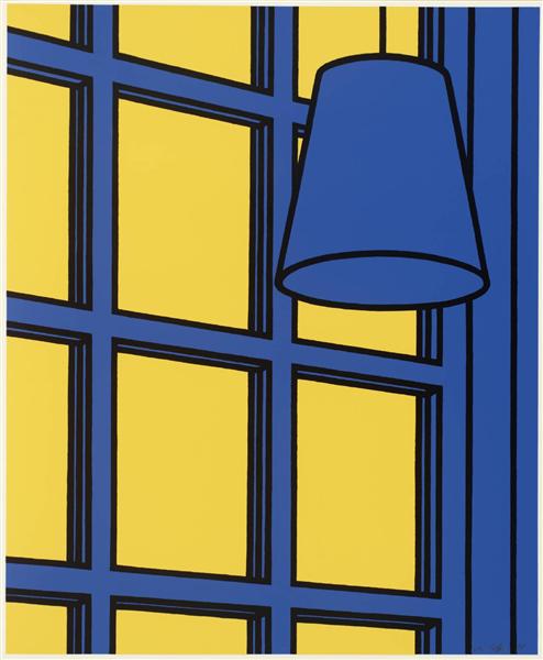 Wikioo.org - The Encyclopedia of Fine Arts - Painting, Artwork by Patrick Caulfield - Interior noon