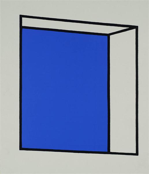 Wikioo.org - The Encyclopedia of Fine Arts - Painting, Artwork by Patrick Caulfield - Small window