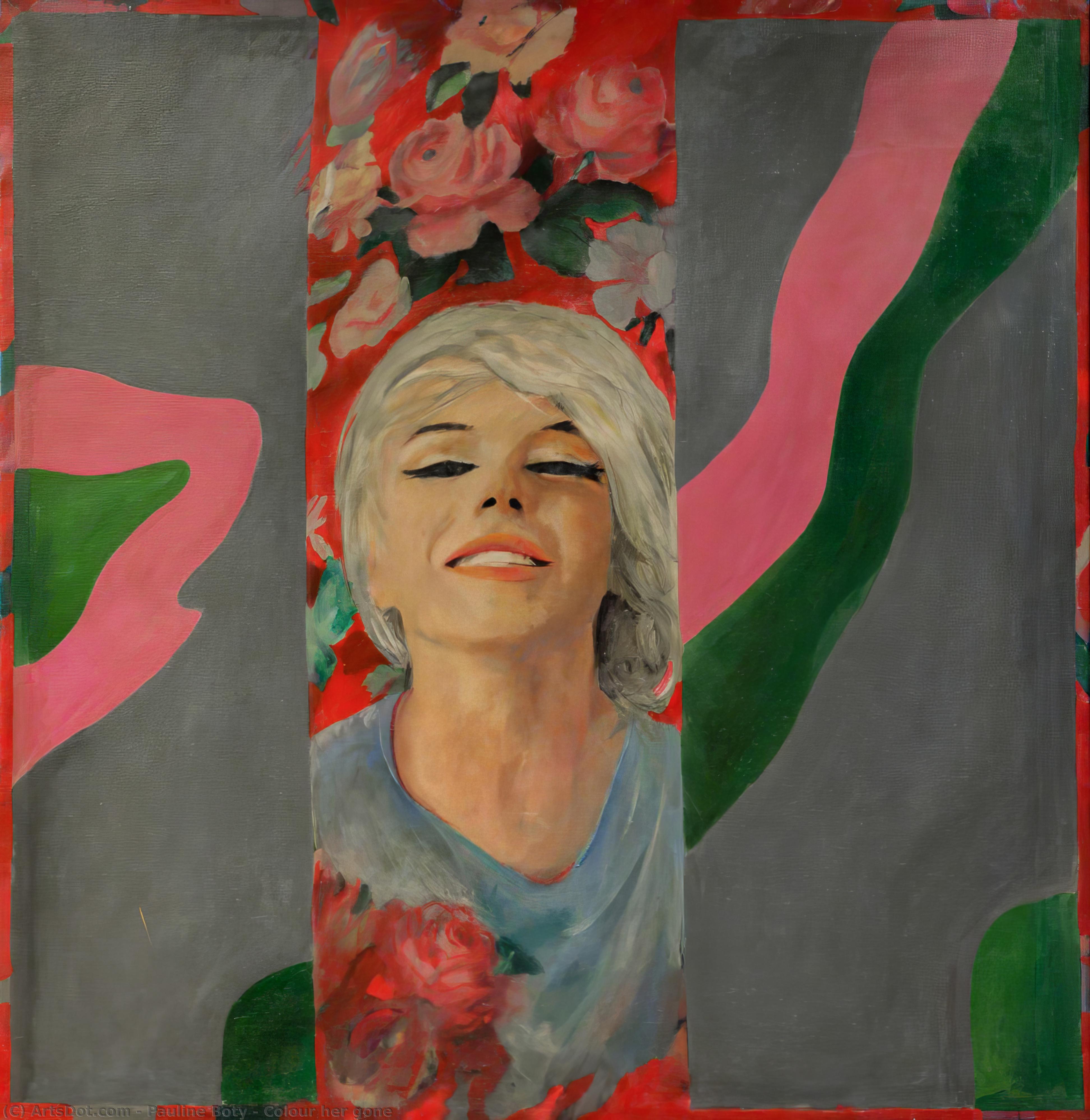 Wikioo.org - Bách khoa toàn thư về mỹ thuật - Vẽ tranh, Tác phẩm nghệ thuật Pauline Boty - Colour her gone
