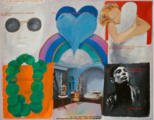 WikiOO.org - Encyclopedia of Fine Arts - Malba, Artwork Pauline Boty - My colouring book