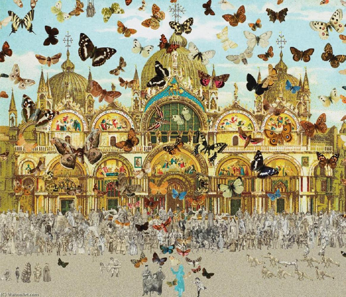 Wikioo.org - The Encyclopedia of Fine Arts - Painting, Artwork by Peter Blake - Butteflyman tunis