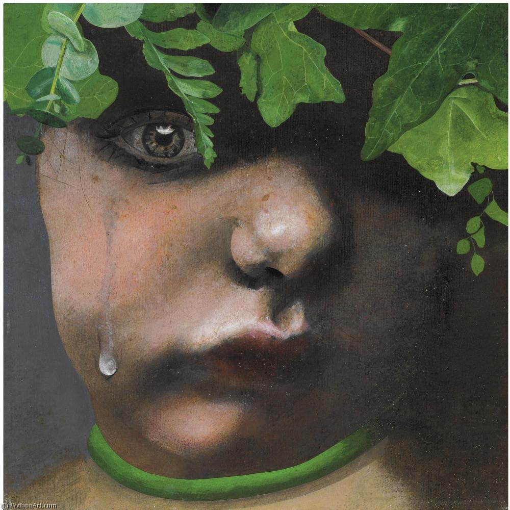 Wikioo.org - The Encyclopedia of Fine Arts - Painting, Artwork by Peter Blake - Fairy child crying