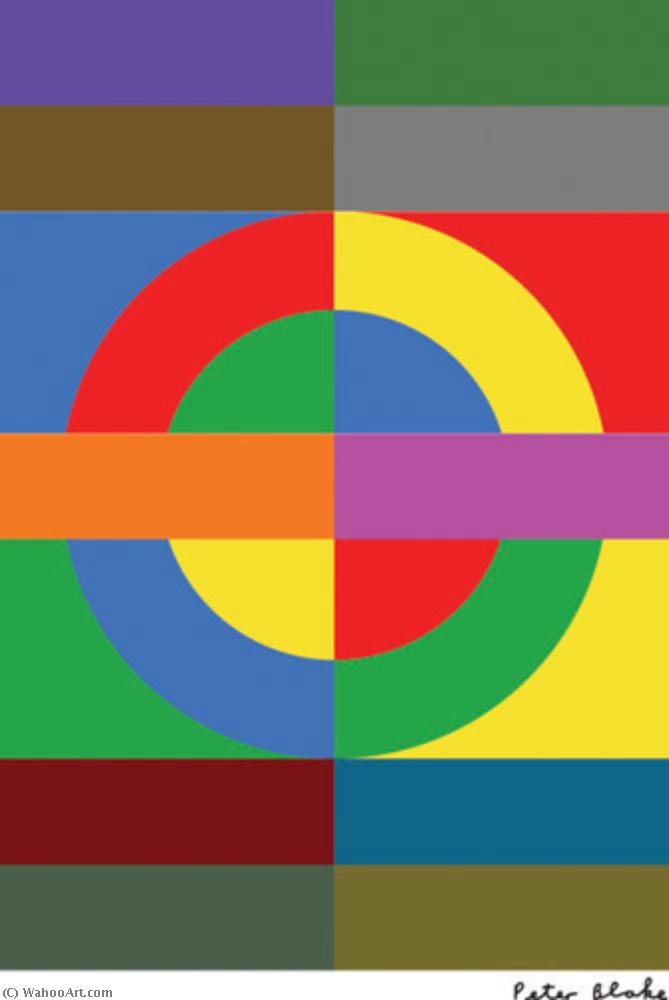 Wikioo.org - The Encyclopedia of Fine Arts - Painting, Artwork by Peter Blake - London underground
