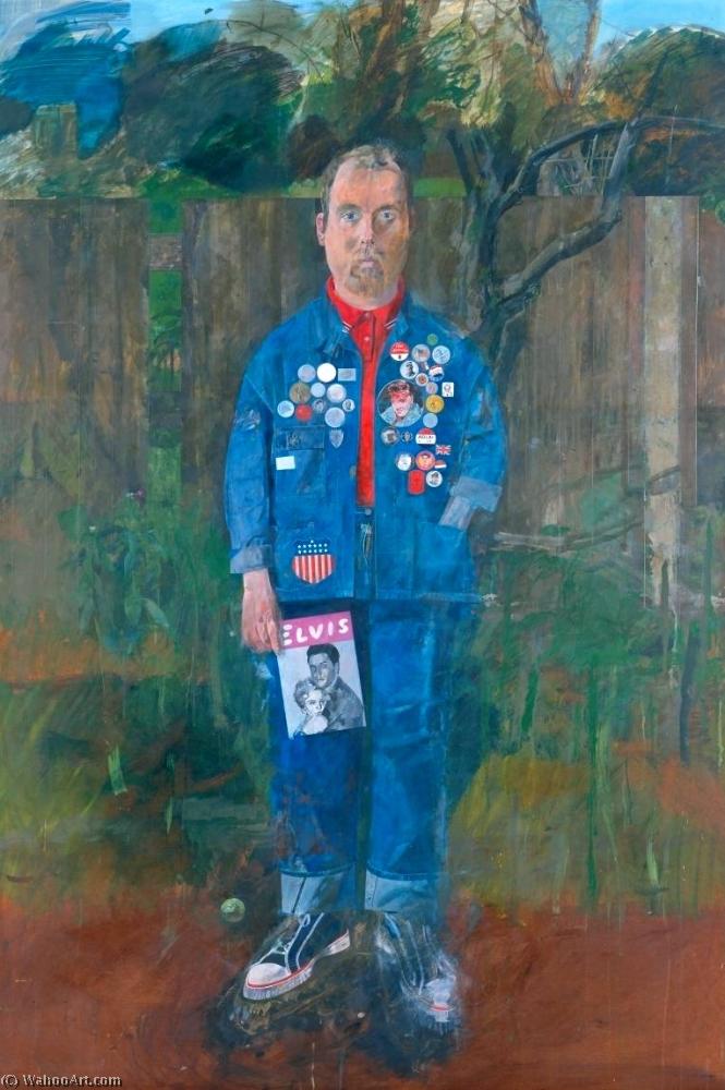 Wikioo.org - The Encyclopedia of Fine Arts - Painting, Artwork by Peter Blake - Portrait