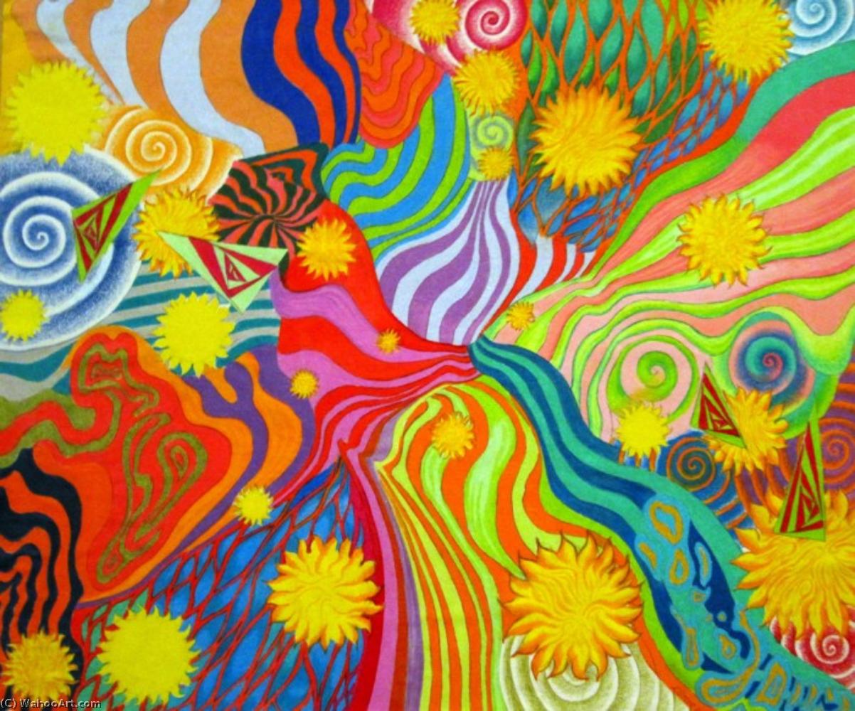 Wikioo.org - The Encyclopedia of Fine Arts - Painting, Artwork by Peter Max - Sunshine daydream
