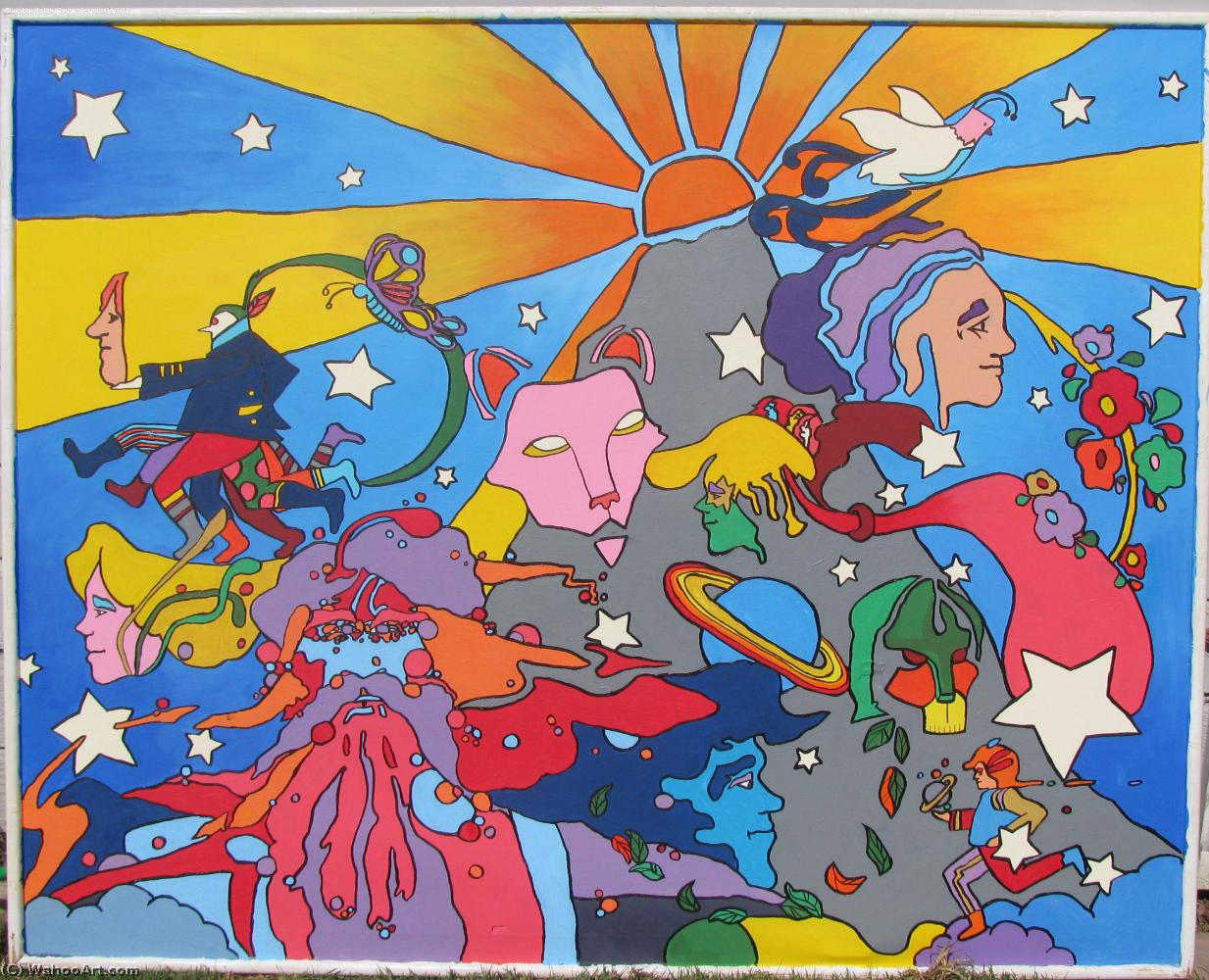 Wikioo.org - The Encyclopedia of Fine Arts - Painting, Artwork by Peter Max - Watermark