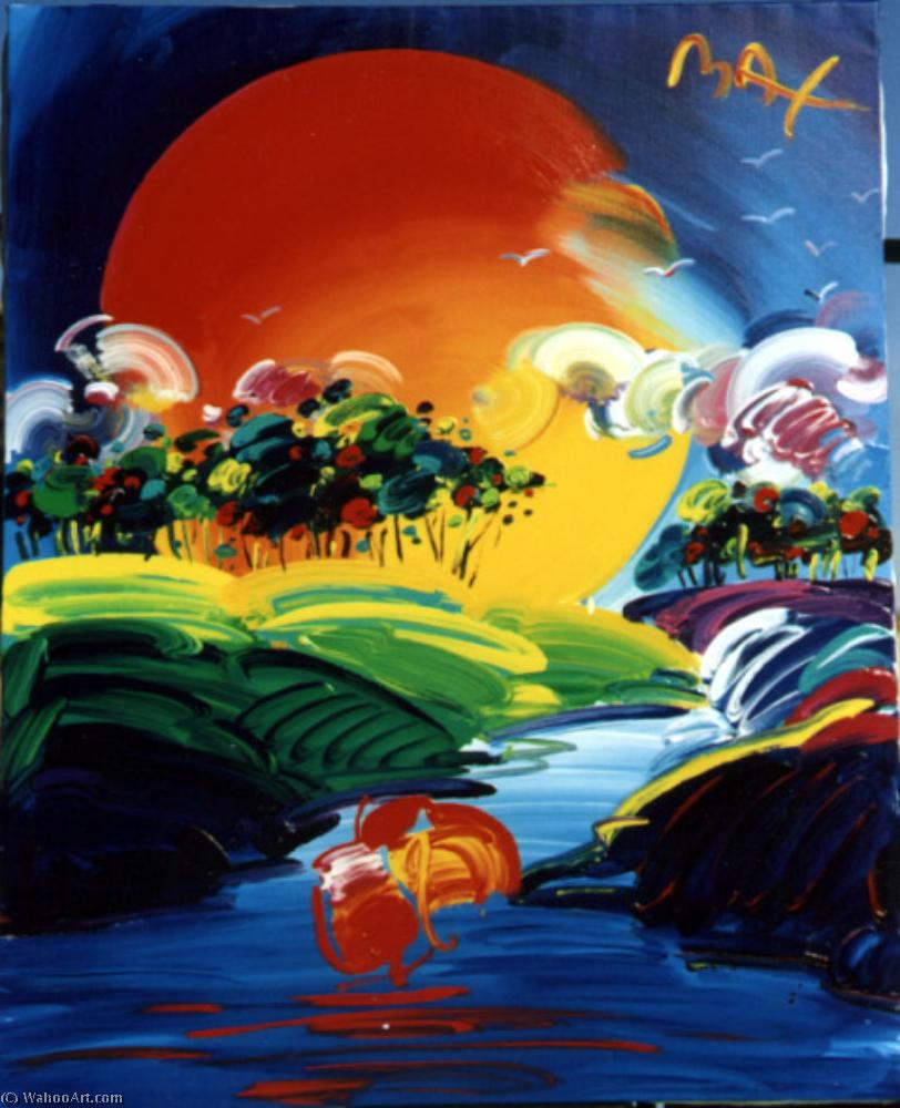 Wikioo.org - The Encyclopedia of Fine Arts - Painting, Artwork by Peter Max - Without borders