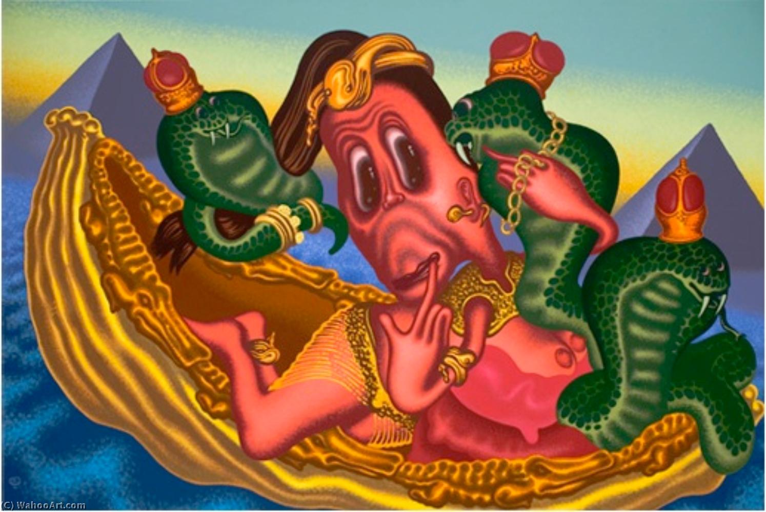 Wikioo.org - The Encyclopedia of Fine Arts - Painting, Artwork by Peter Saul - Cleopatra