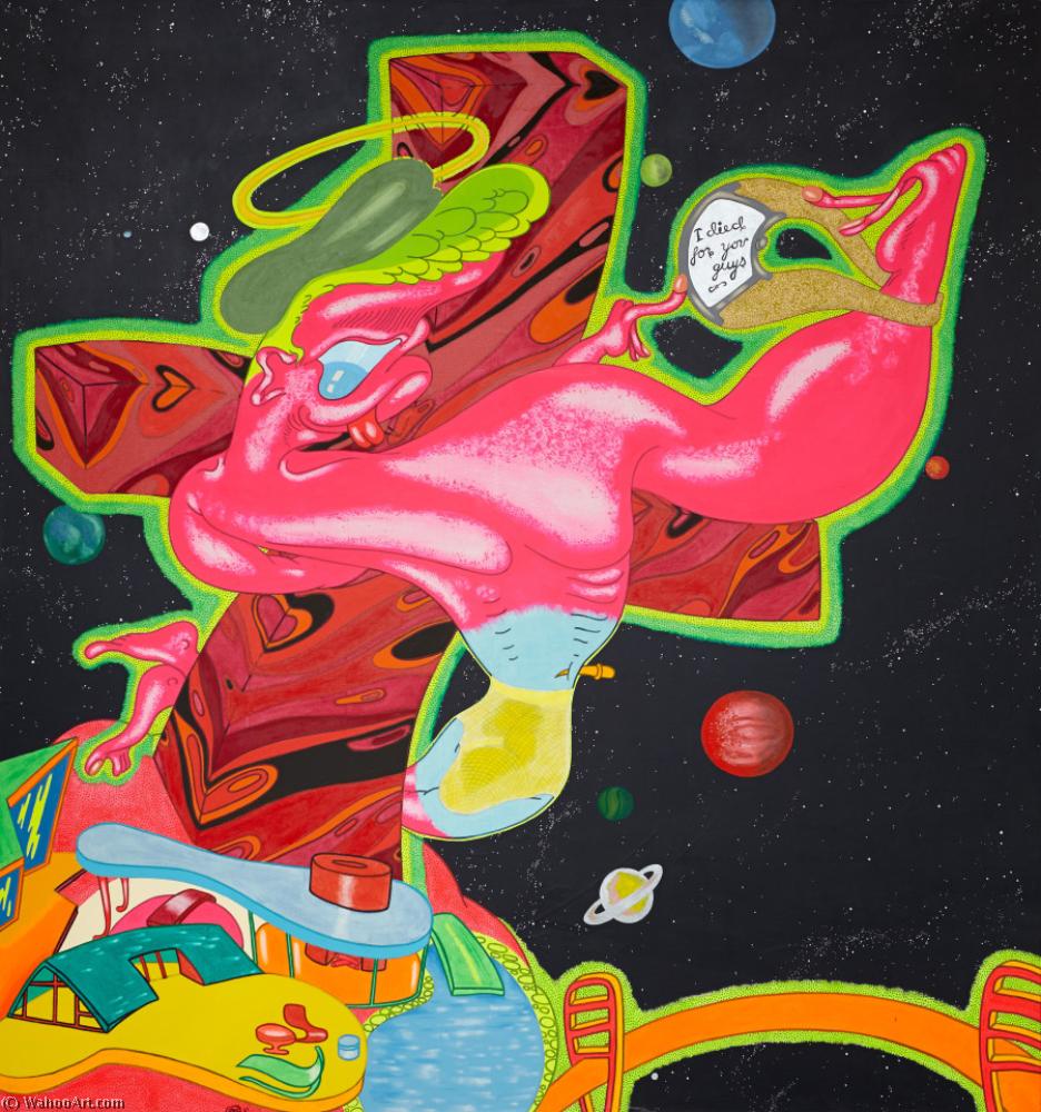 Wikioo.org - The Encyclopedia of Fine Arts - Painting, Artwork by Peter Saul - No title (2)