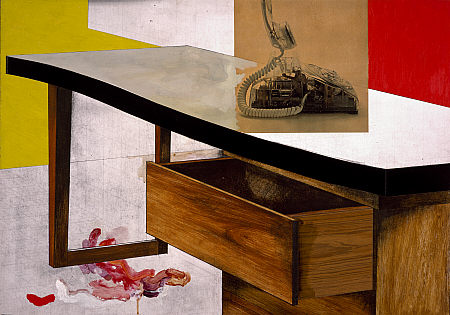 WikiOO.org - Енциклопедия за изящни изкуства - Живопис, Произведения на изкуството Richard Hamilton - Desk