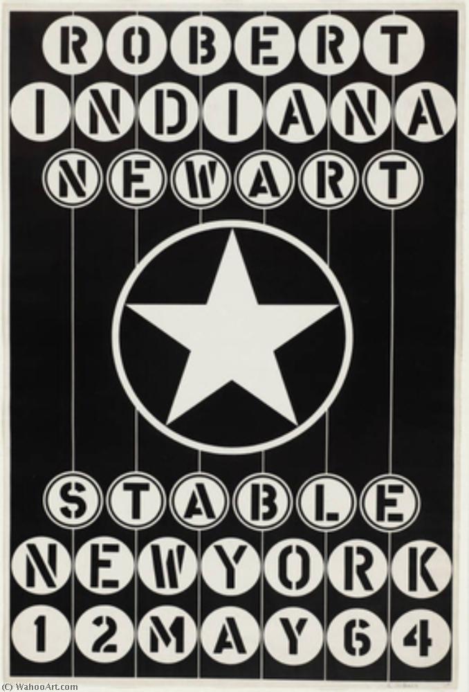 Wikioo.org - The Encyclopedia of Fine Arts - Painting, Artwork by Robert Indiana - New art stable new york