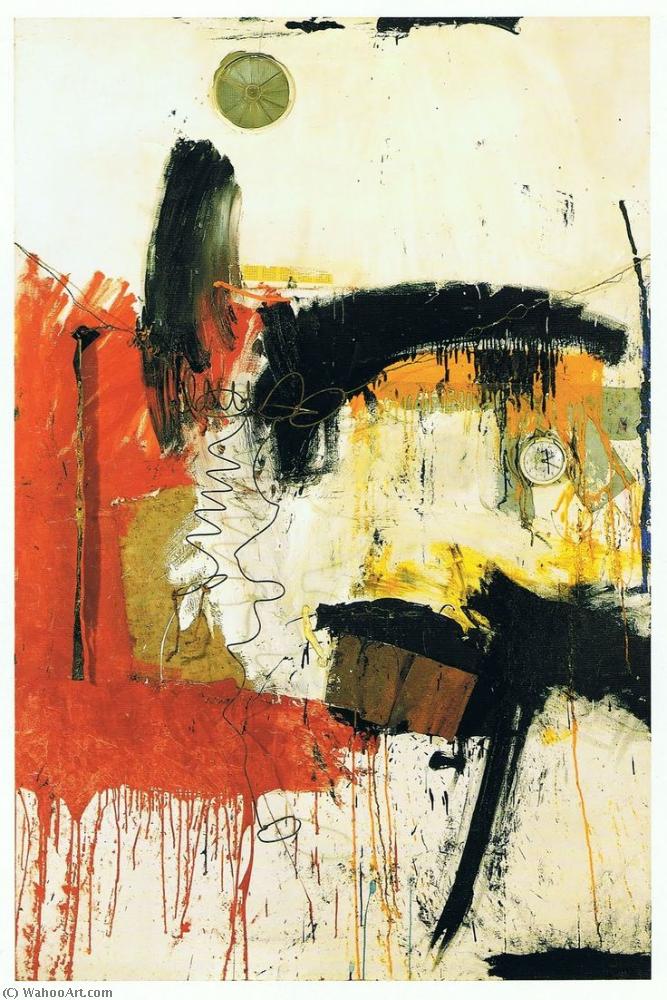 Wikioo.org - The Encyclopedia of Fine Arts - Painting, Artwork by Robert Rauschenberg - First time painting