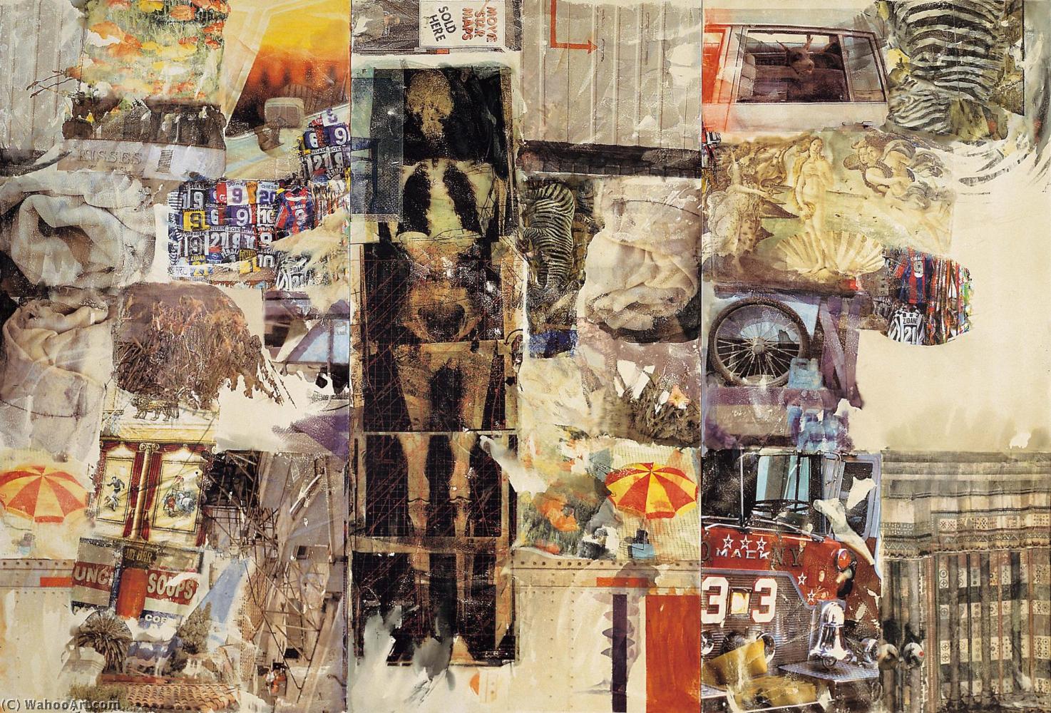Wikioo.org - The Encyclopedia of Fine Arts - Painting, Artwork by Robert Rauschenberg - Mirthday man